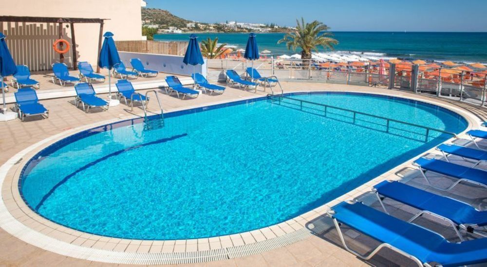 Eleni Beach Stalida Exterior foto
